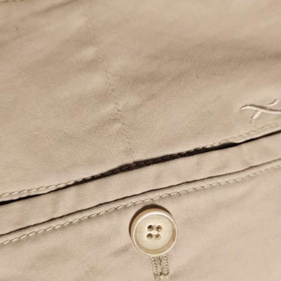 BRAX Pants Trousers Beige Ankle Cotton Chino size 6 8 - Picture 9 of 11